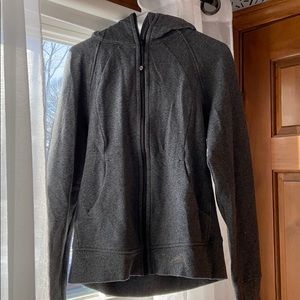 Dark Gray Scuba Hoodie